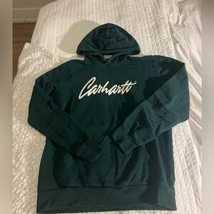 Carhartt green hoodie